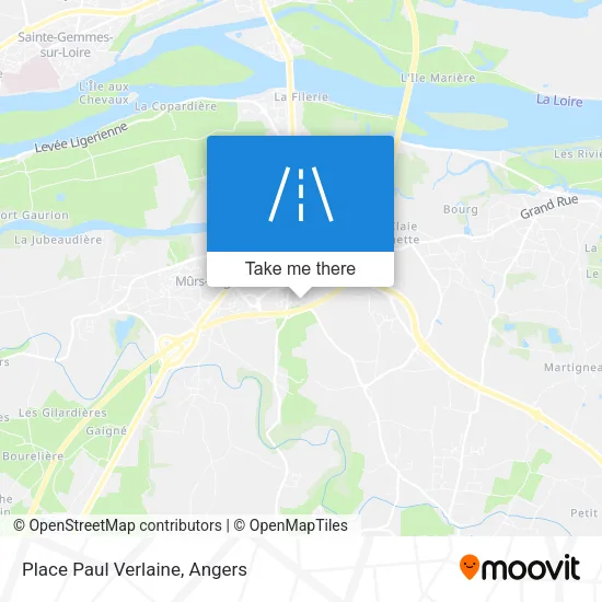 Place Paul Verlaine map