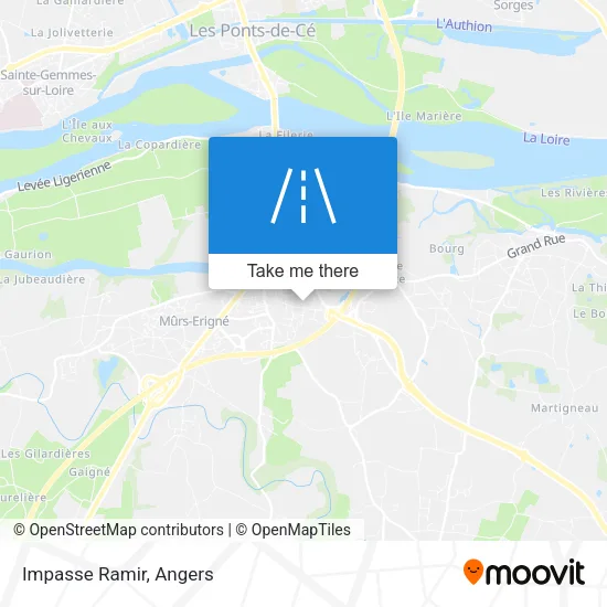 Impasse Ramir map