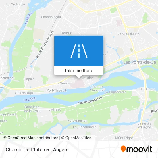 Chemin De L'Internat map