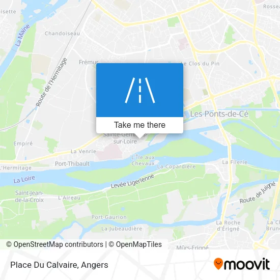 Place Du Calvaire map