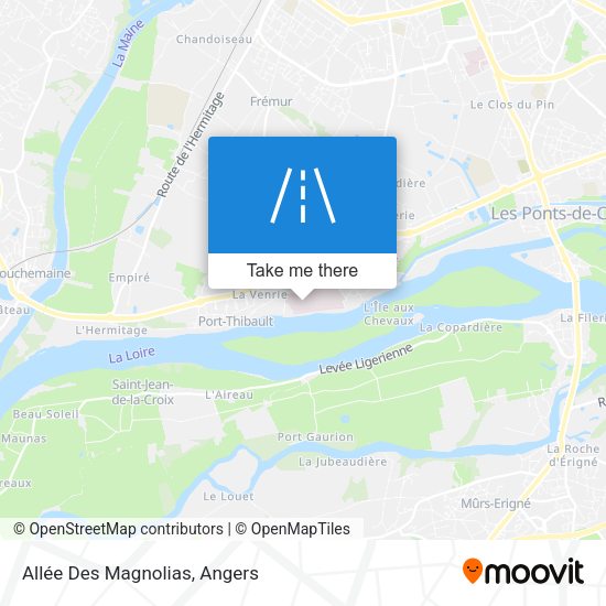 Allée Des Magnolias map