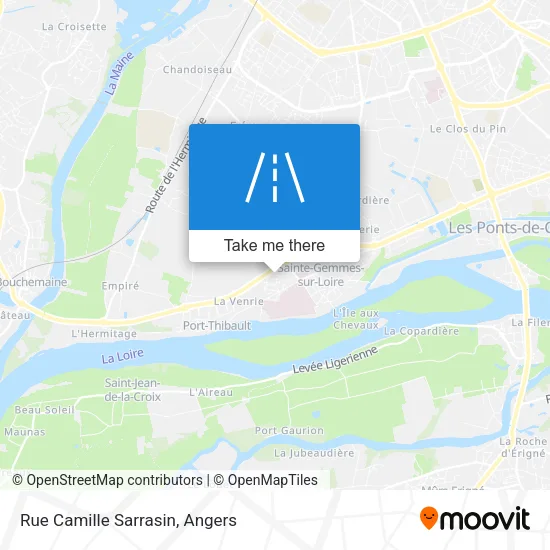 Rue Camille Sarrasin map