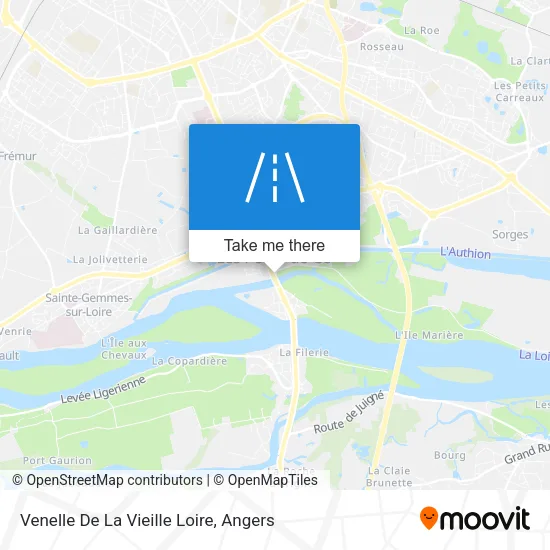 Venelle De La Vieille Loire map