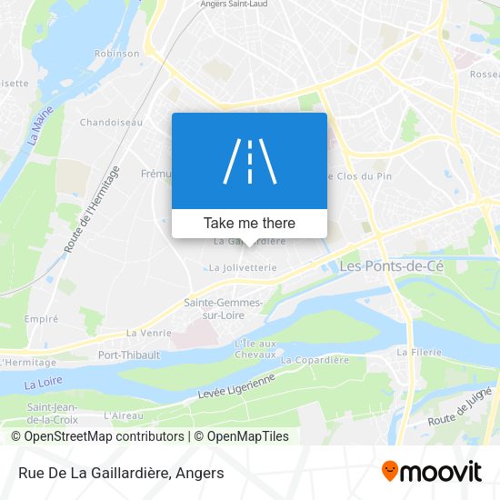 Rue De La Gaillardière map