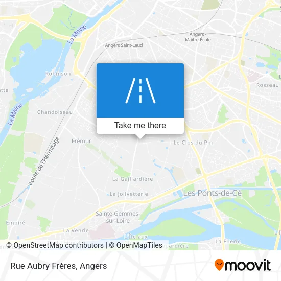 Rue Aubry Frères map