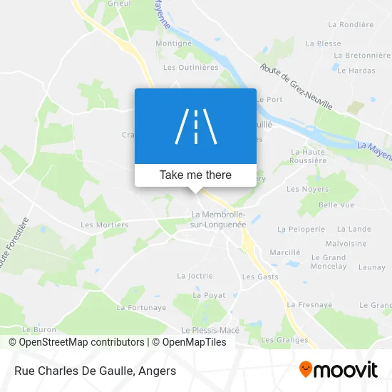 Rue Charles De Gaulle map