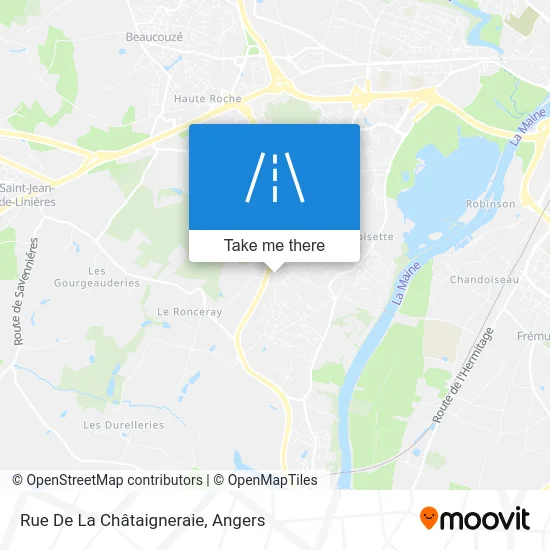 Rue De La Châtaigneraie map