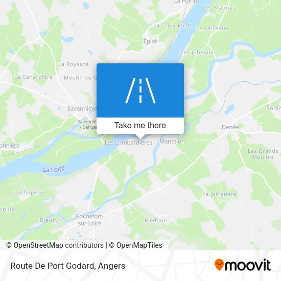 Route De Port Godard map