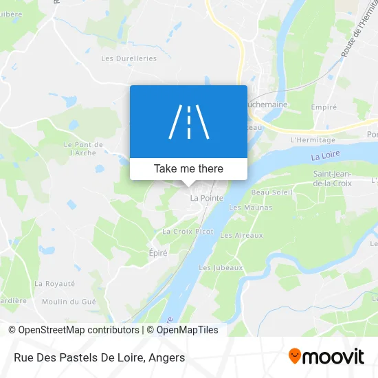 Rue Des Pastels De Loire map