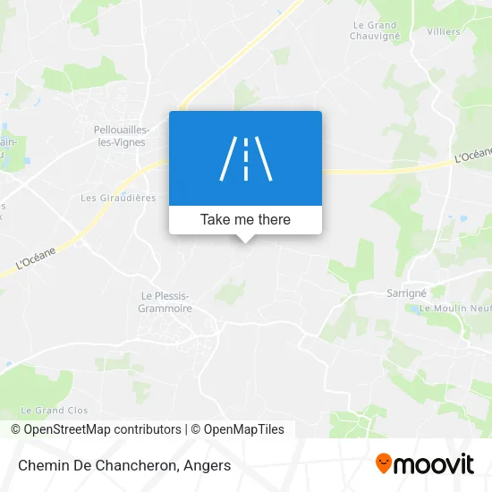 Chemin De Chancheron map
