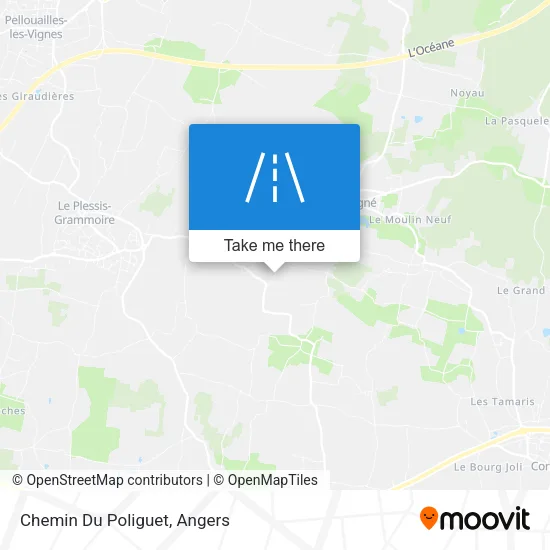 Chemin Du Poliguet map