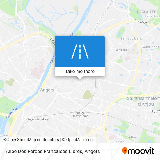 Allée Des Forces Françaises Libres map
