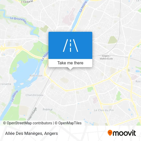 Allée Des Manèges map