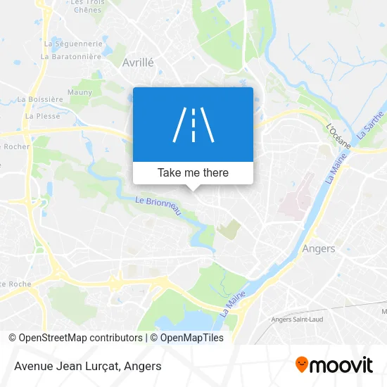 Avenue Jean Lurçat map