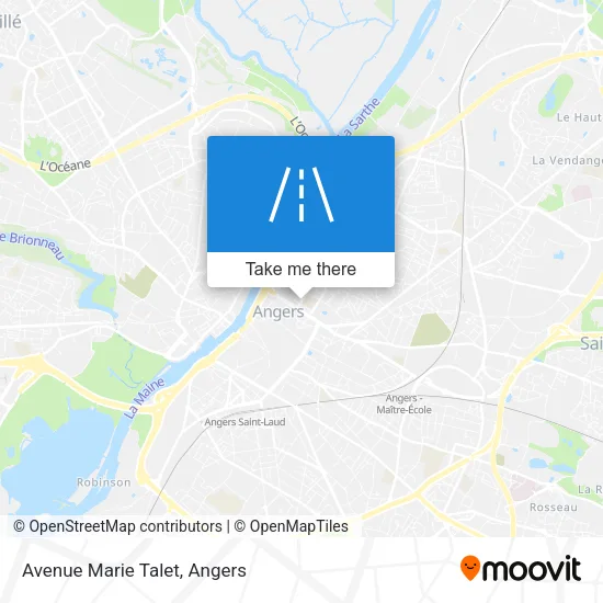 Avenue Marie Talet map