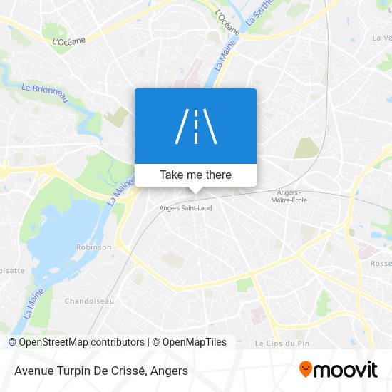 Avenue Turpin De Crissé map