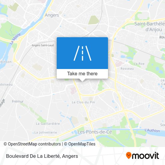 Boulevard De La Liberté map