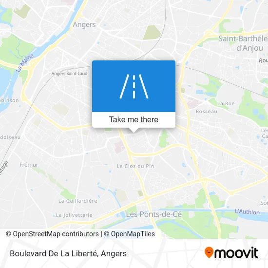 Boulevard De La Liberté map