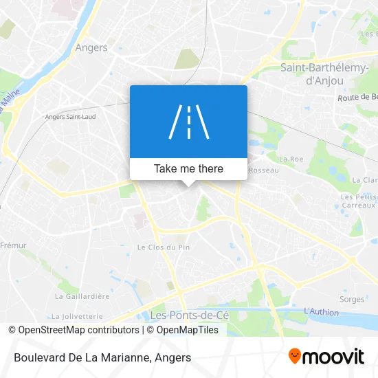 Boulevard De La Marianne map