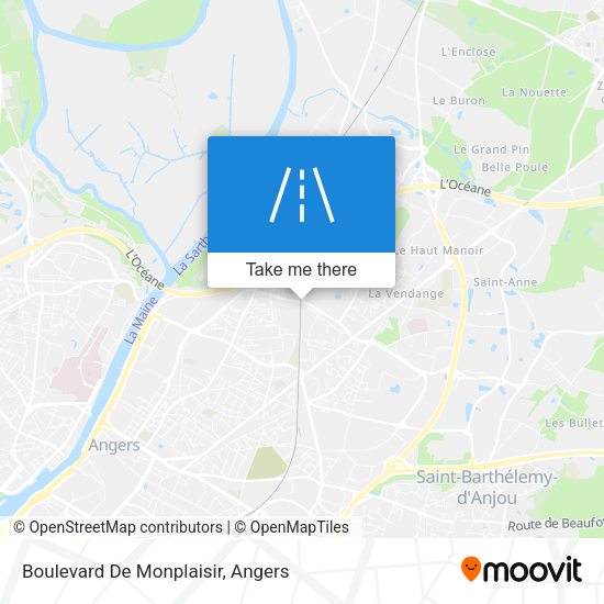 Boulevard De Monplaisir map