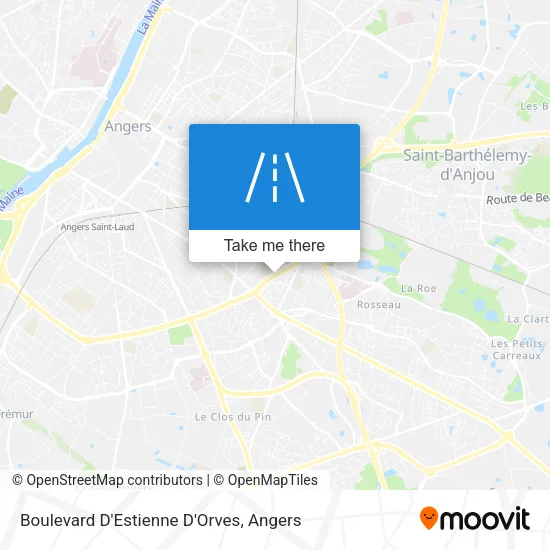 Boulevard D'Estienne D'Orves map