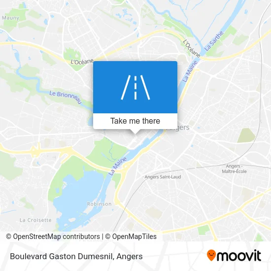 Boulevard Gaston Dumesnil map