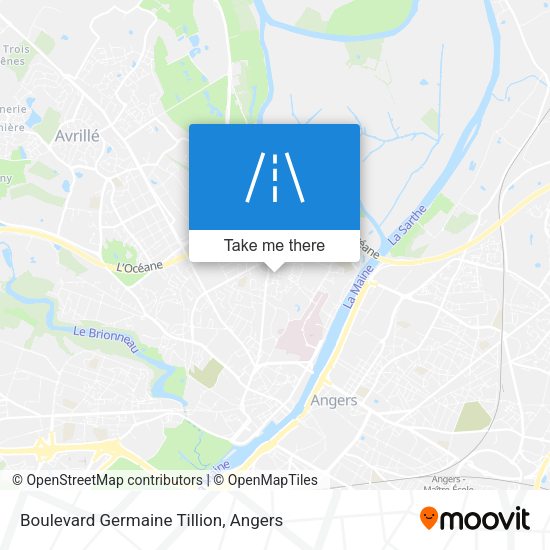 Boulevard Germaine Tillion map