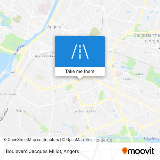 Boulevard Jacques Millot map