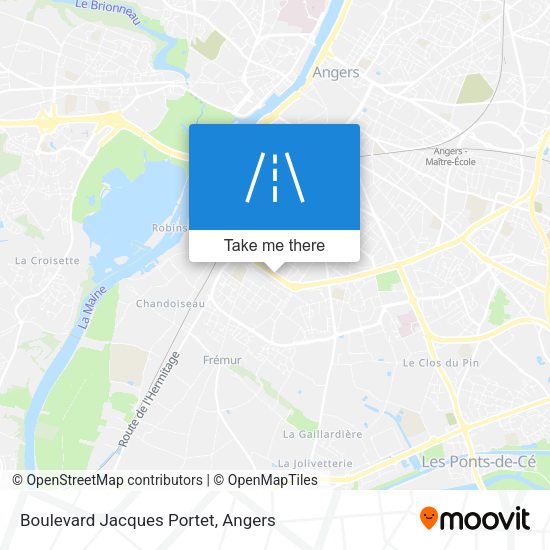 Boulevard Jacques Portet map