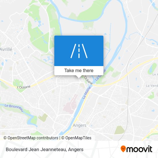 Boulevard Jean Jeanneteau map