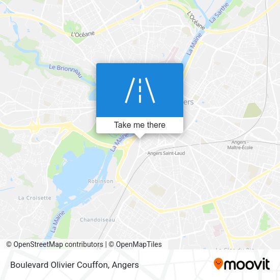 Boulevard Olivier Couffon map