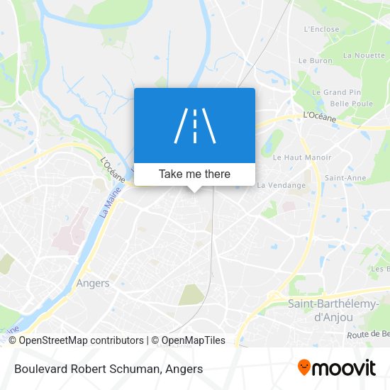 Boulevard Robert Schuman map