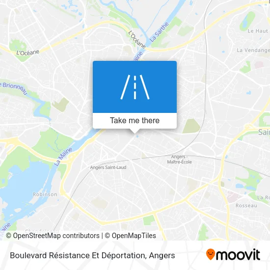 Boulevard Résistance Et Déportation map