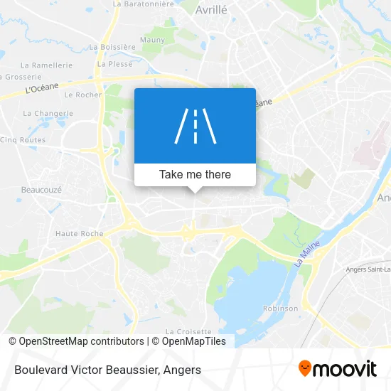 Boulevard Victor Beaussier map