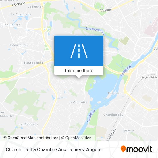 Chemin De La Chambre Aux Deniers map
