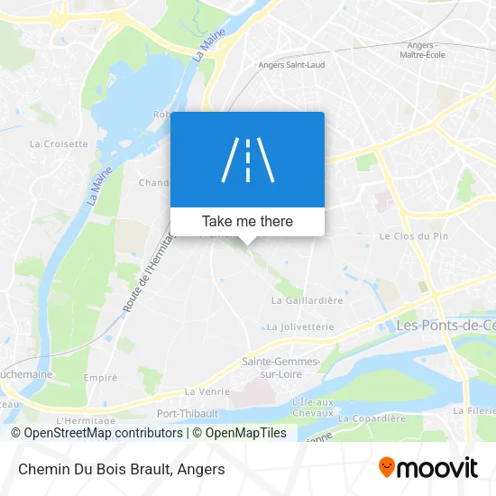 Chemin Du Bois Brault map