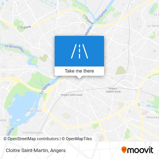 Cloître Saint-Martin map