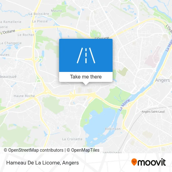 Hameau De La Licorne map