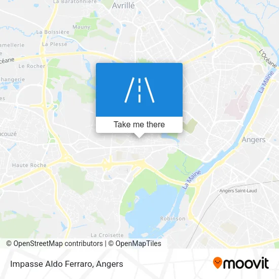 Impasse Aldo Ferraro map
