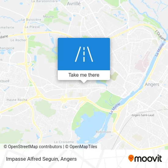 Impasse Alfred Seguin map