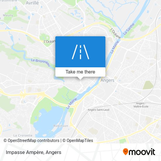Impasse Ampère map