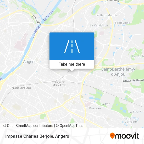 Impasse Charles Berjole map