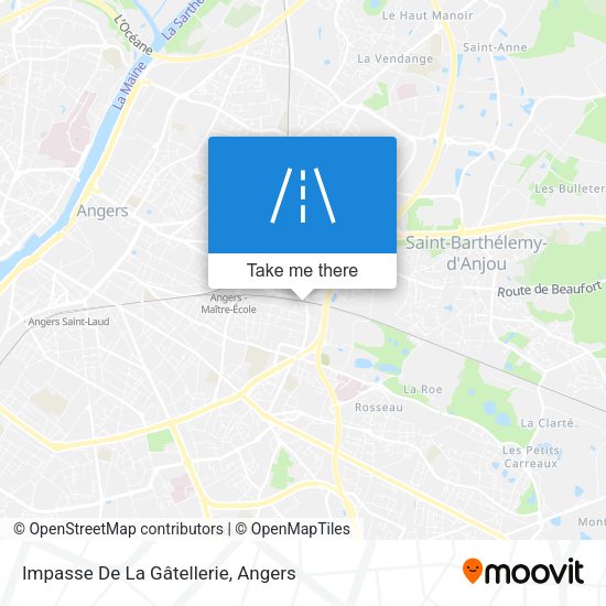 Impasse De La Gâtellerie map
