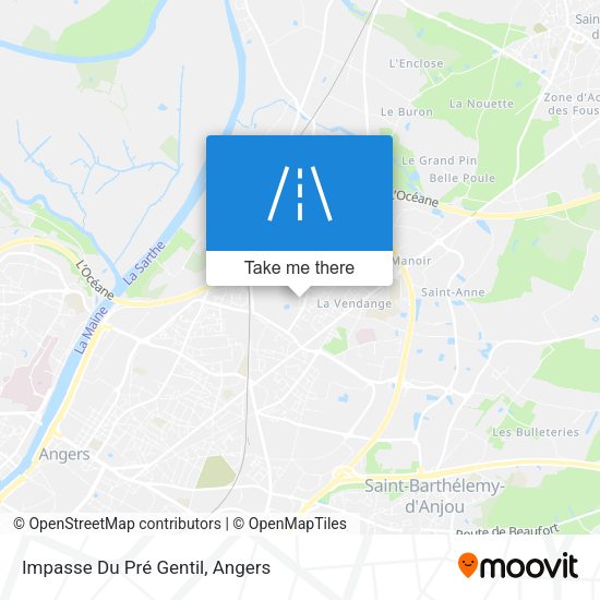 Impasse Du Pré Gentil map
