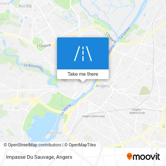 Impasse Du Sauvage map
