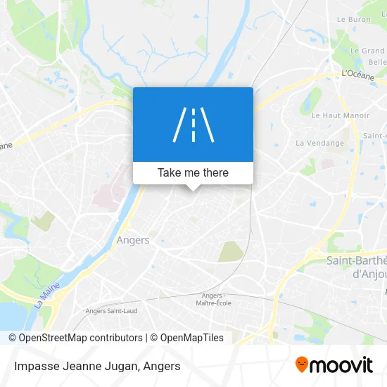 Impasse Jeanne Jugan map