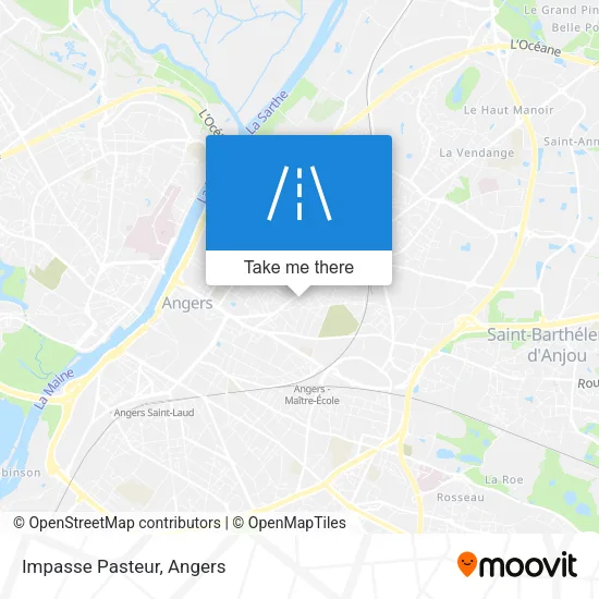 Impasse Pasteur map