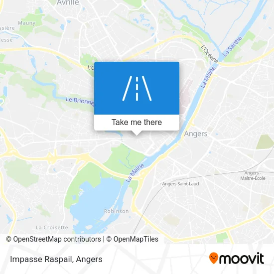 Impasse Raspail map