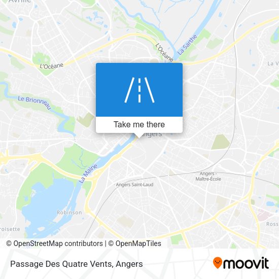 Passage Des Quatre Vents map