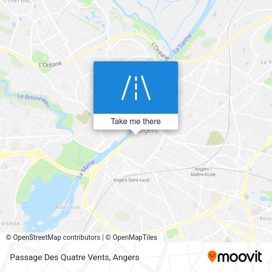 Passage Des Quatre Vents map